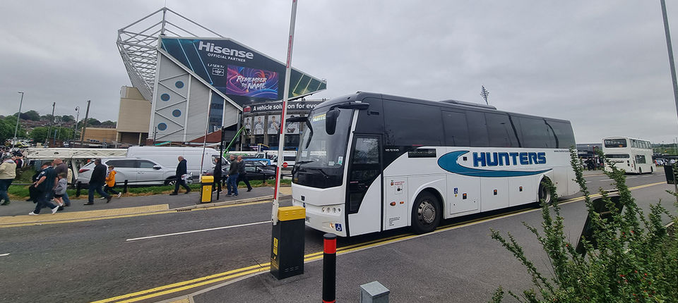 Leeds United - Matchday Park & Ride - Hunter Coach